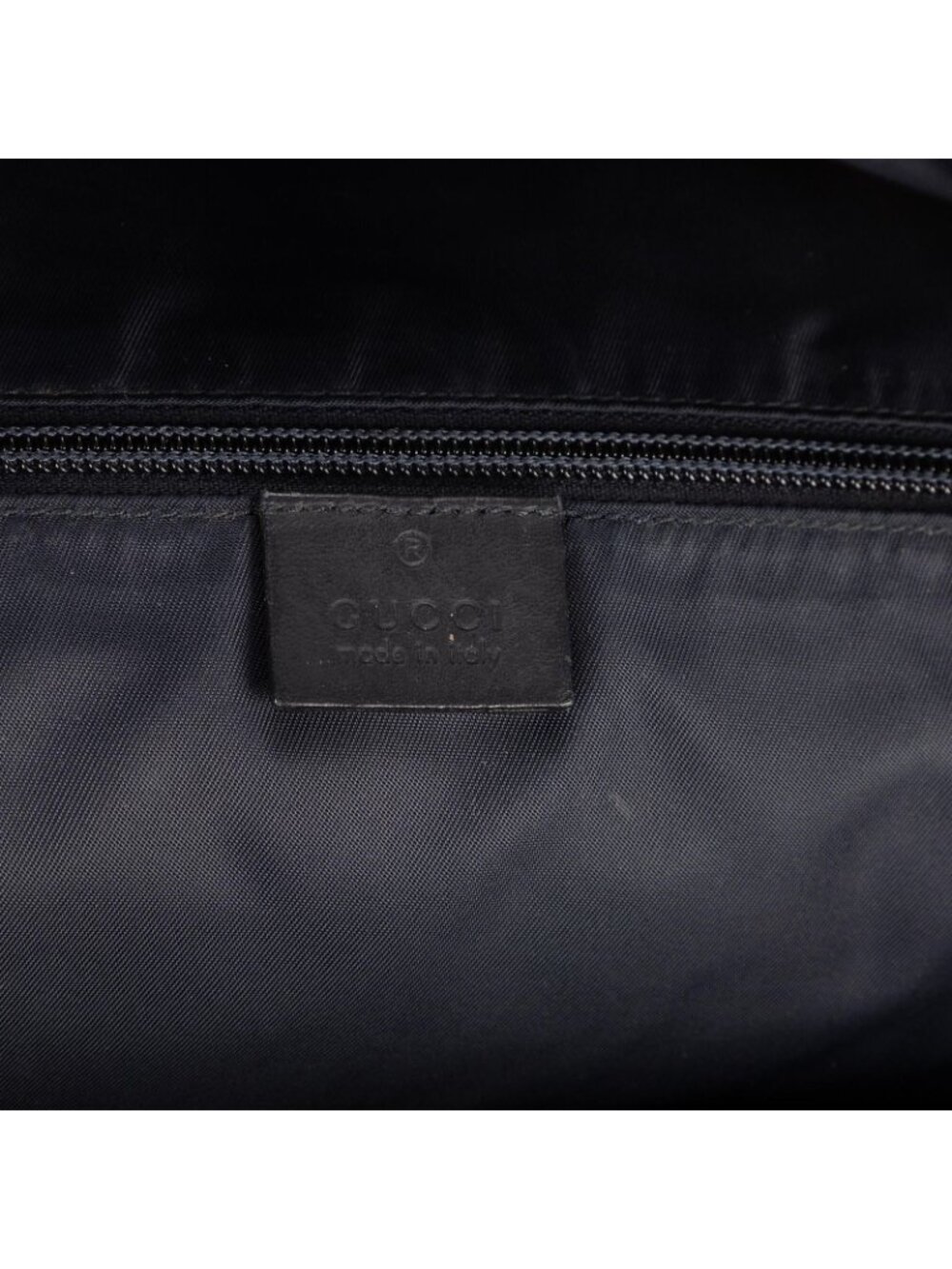 Gucci Rider Backpack Navy Guccissima - Picture 10 of 11